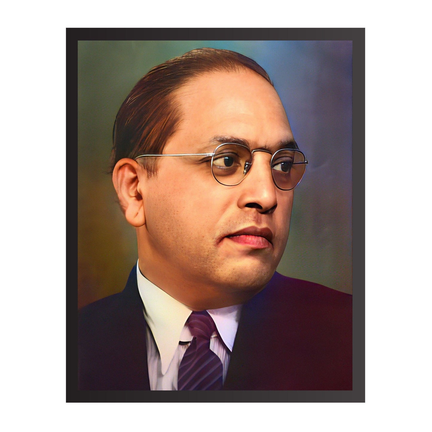 Dr. Babasaheb Ambedkar Photo Frame Wall Art with Frame