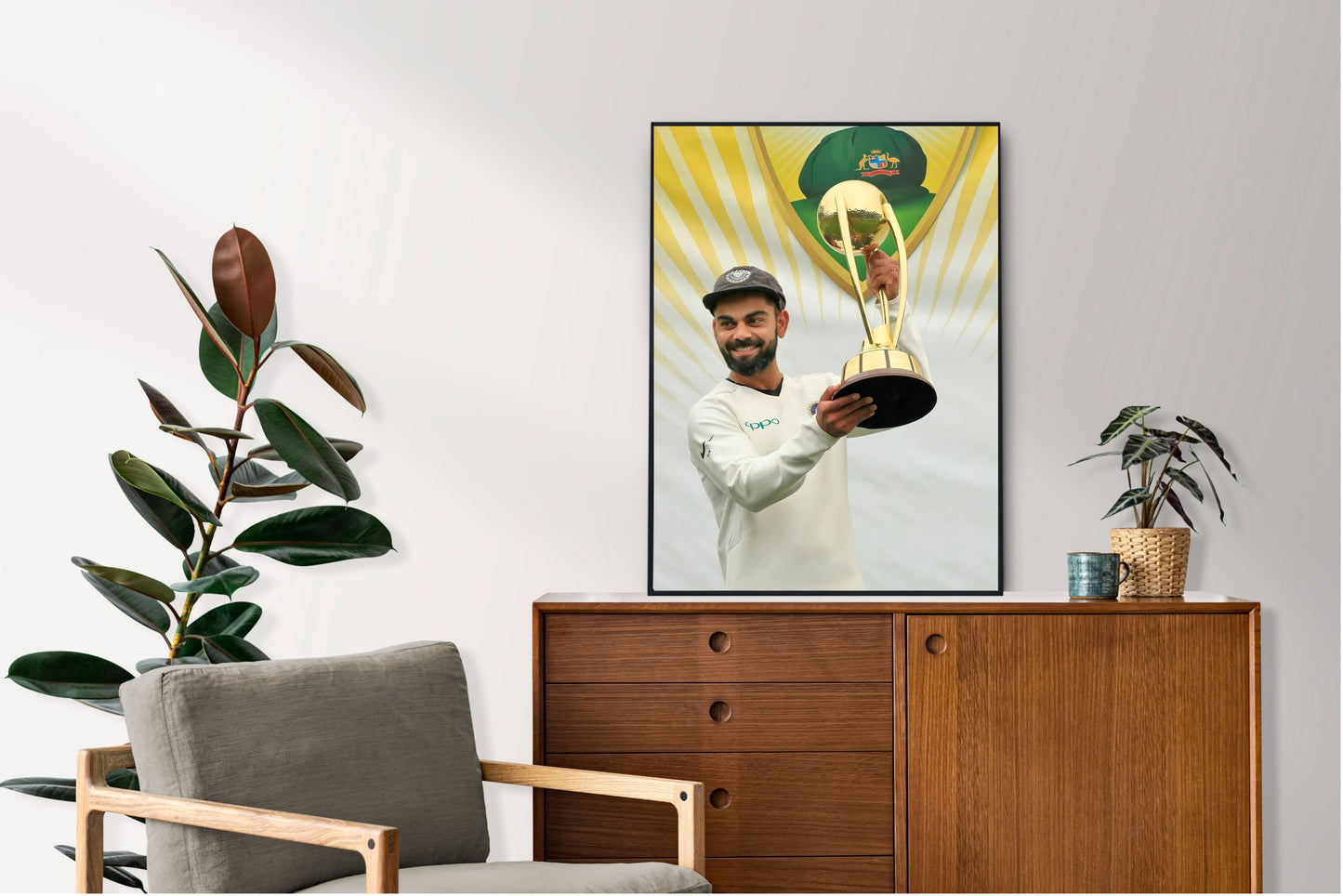 Virat Kohli Photo Frame, Poster Canvas – Premium Cricket Memorabilia
