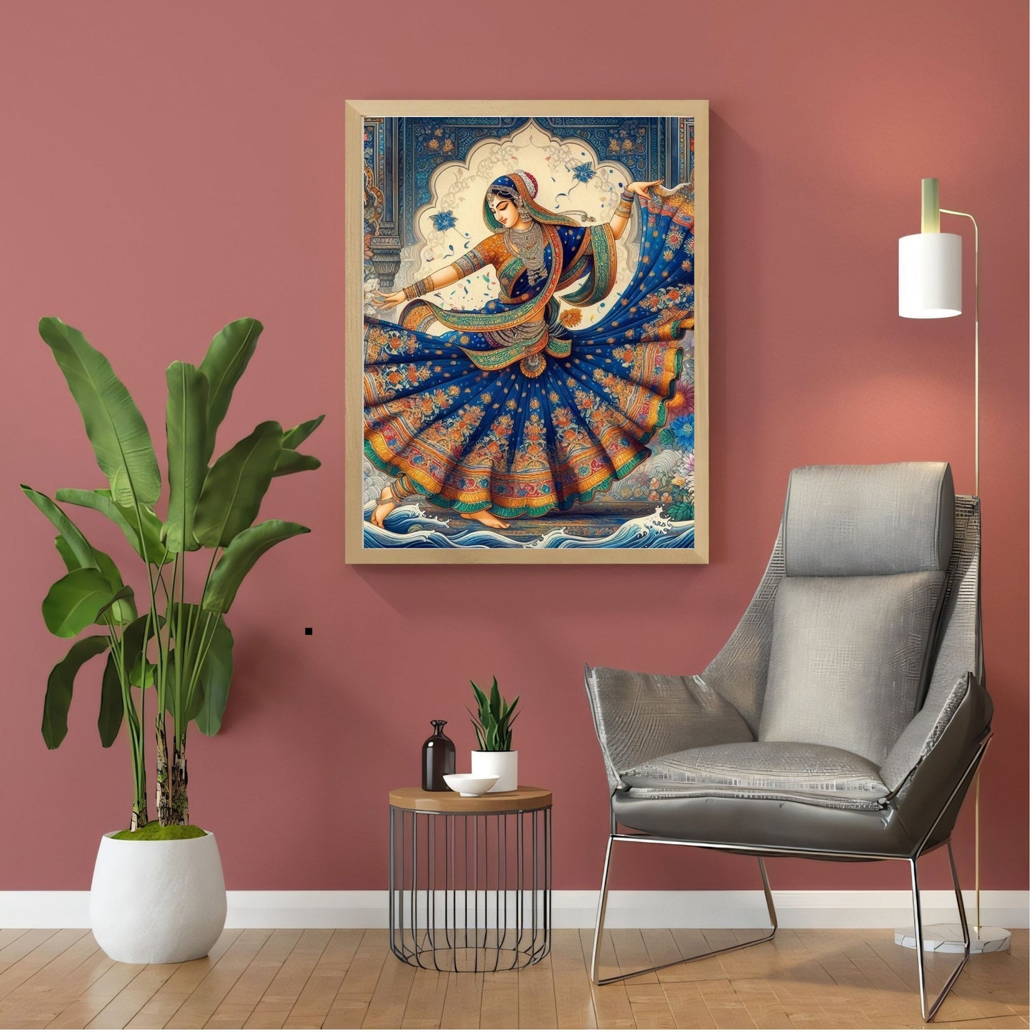 Elegant Canvas Wall Art for Living Room, Bedroom, Office - Modern Abstract Paintings - Framed Decorative Art