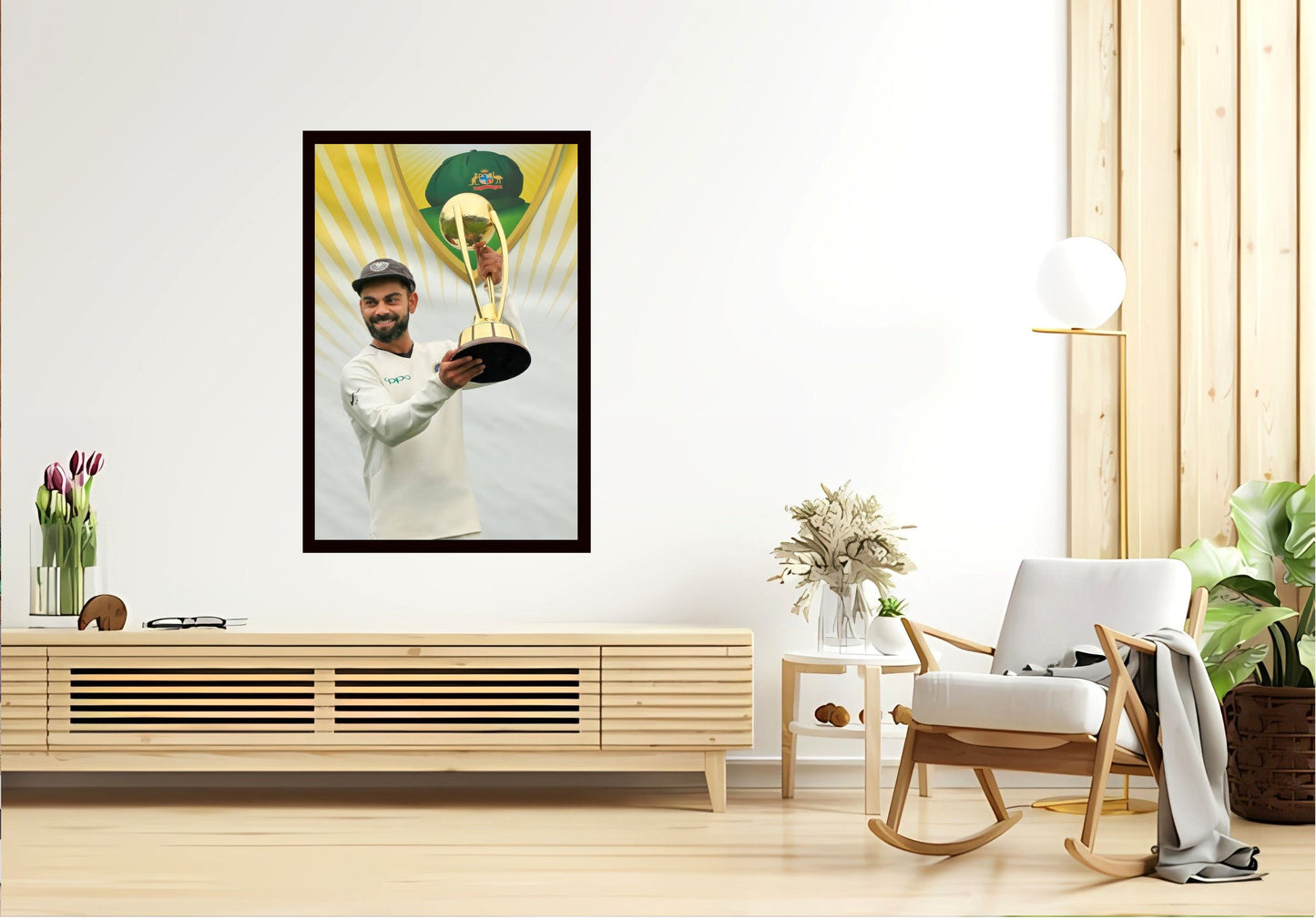 Virat Kohli Photo Frame, Poster Canvas – Premium Cricket Memorabilia