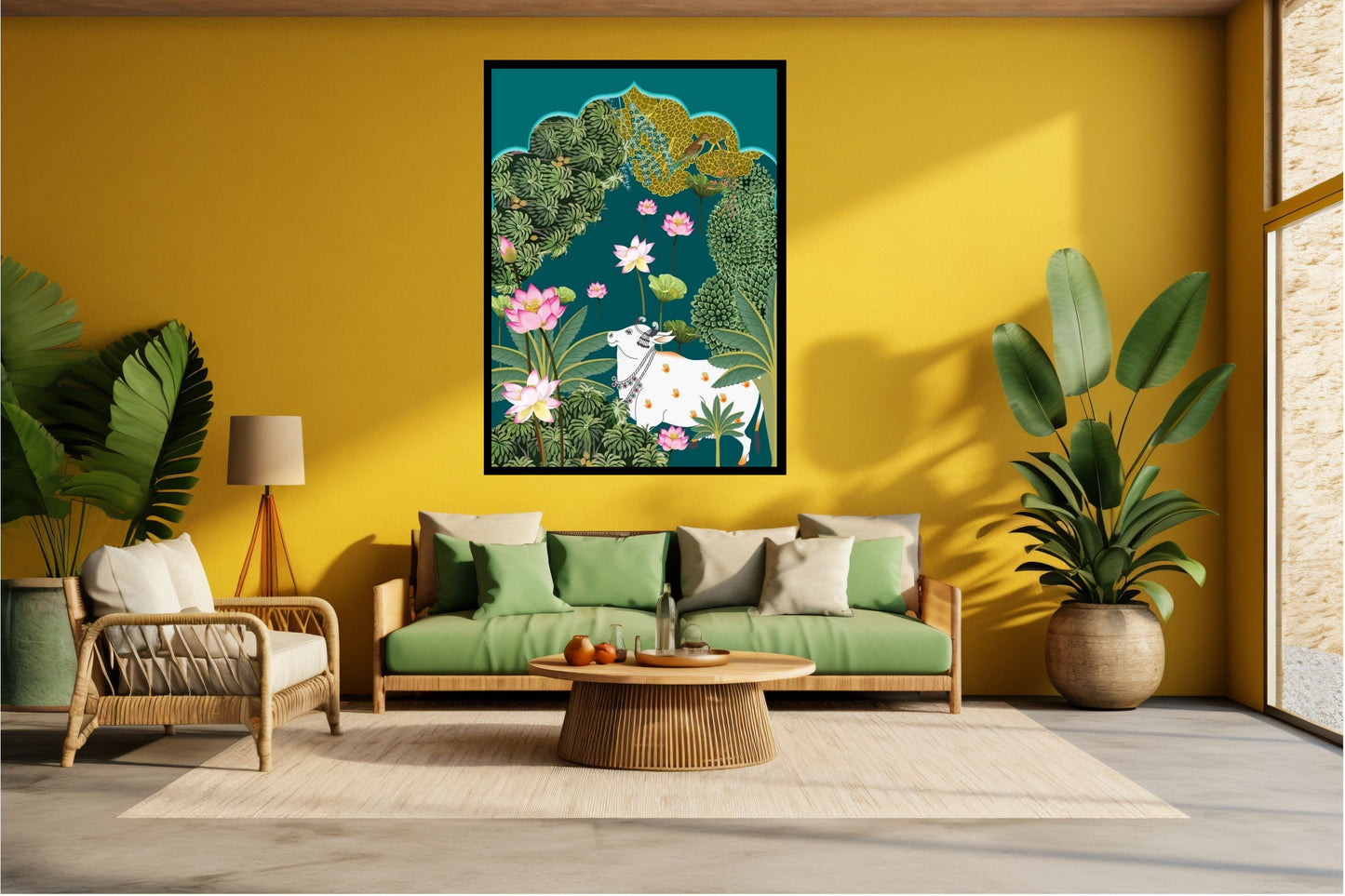 Elegant Canvas Wall Art for Living Room, Bedroom, Office - Modern Abstract Paintings - Framed Decorative Art