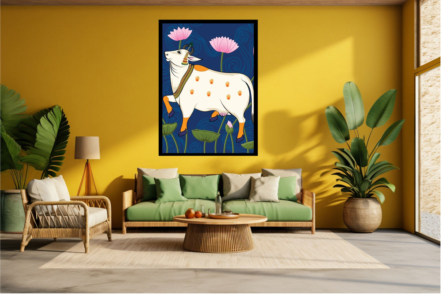 Elegant Canvas Wall Art for Living Room, Bedroom, Office - Modern Abstract Paintings - Framed Decorative Art