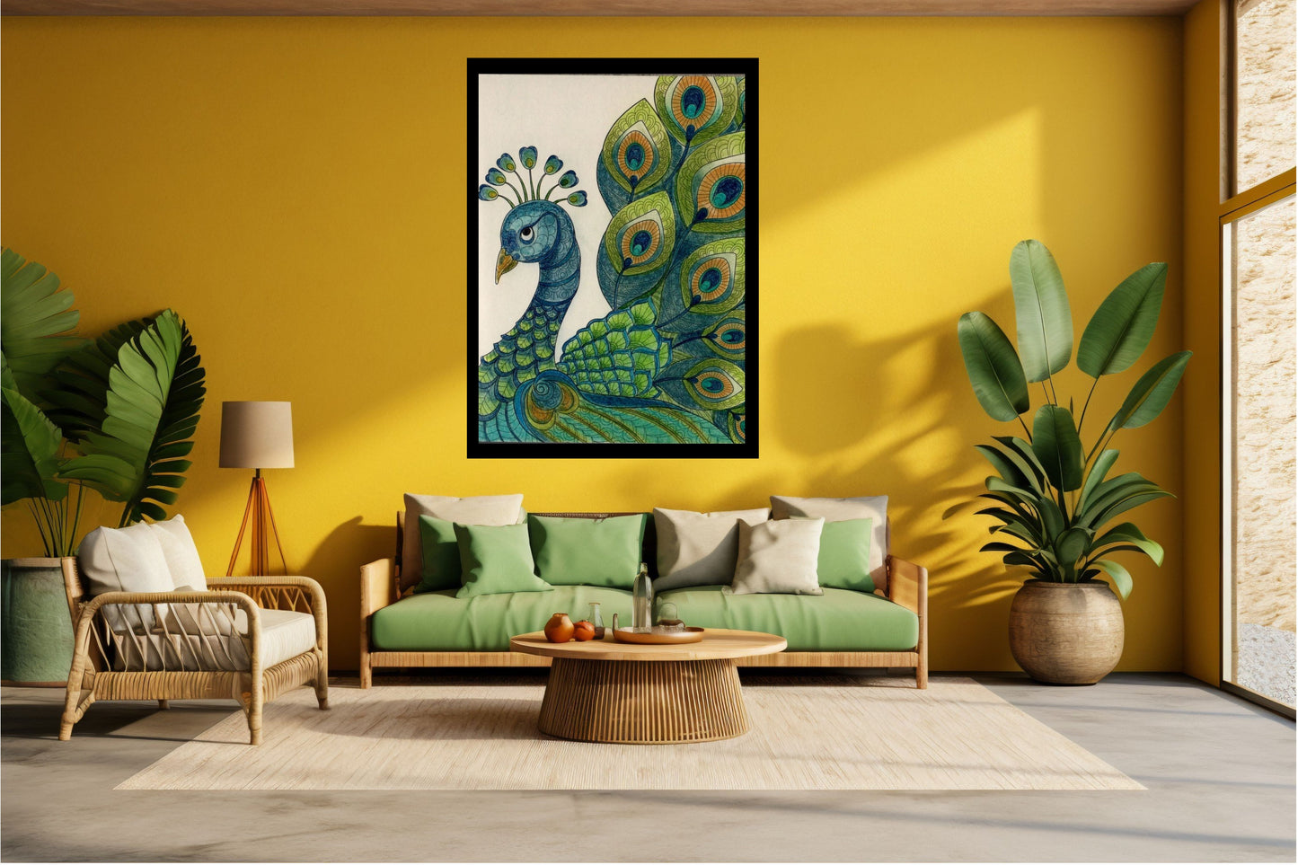 Elegant Wall Art for Living Room, Bedroom, Office - Modern Abstract Paintings - Framed Decorative Art