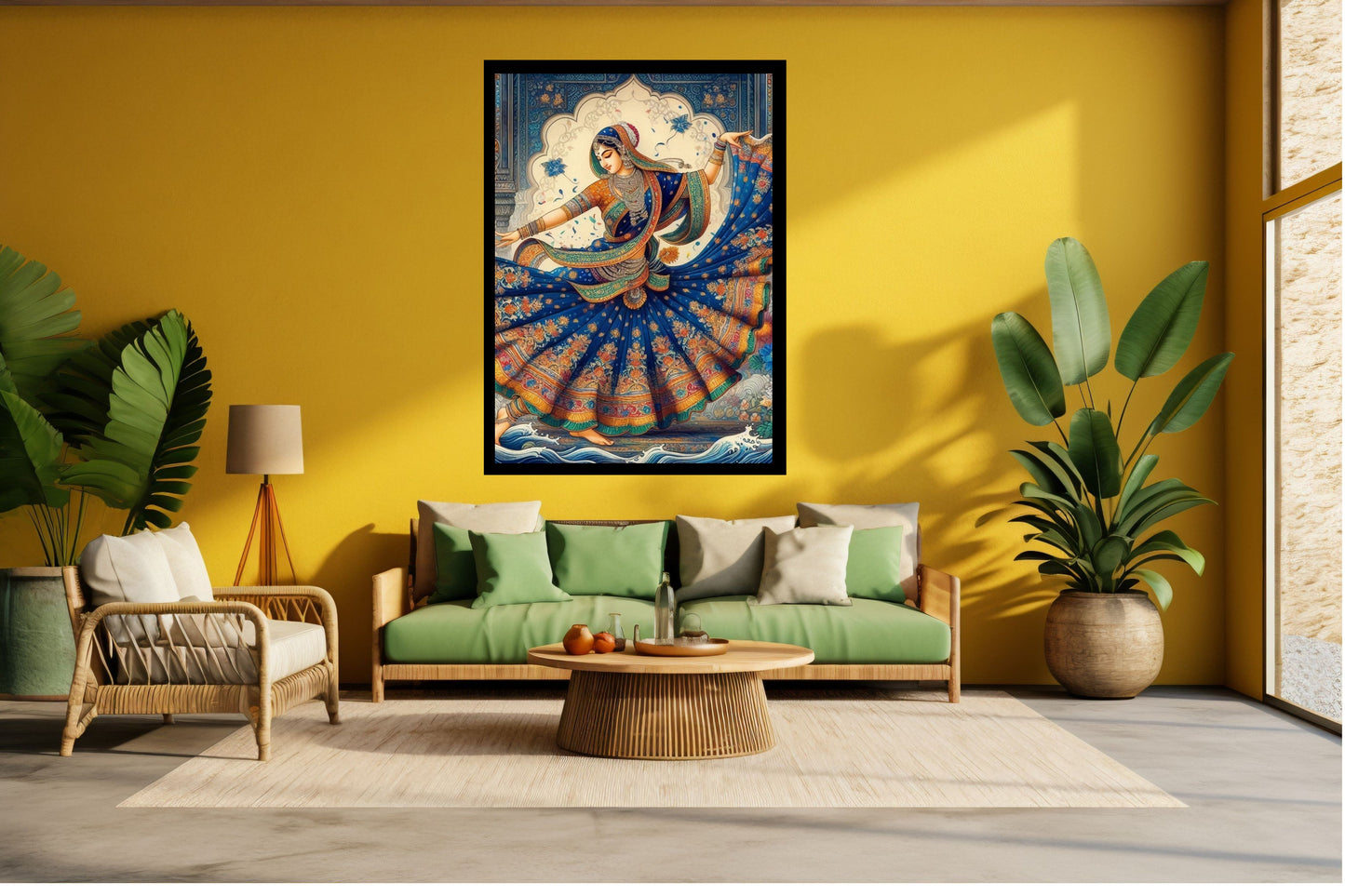Elegant Canvas Wall Art for Living Room, Bedroom, Office - Modern Abstract Paintings - Framed Decorative Art