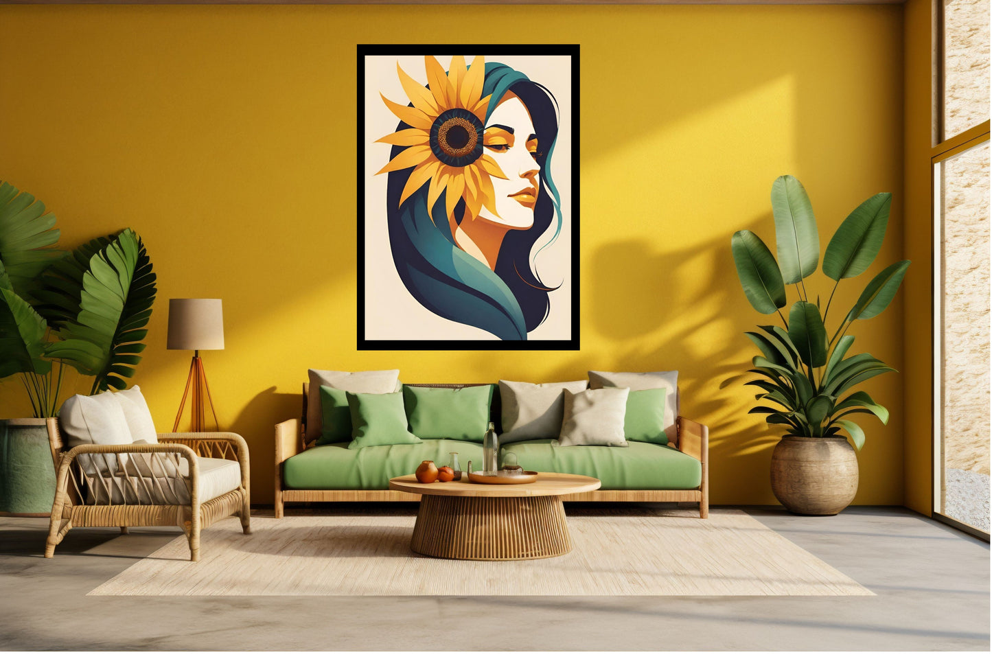 Elegant Canvas Wall Art for Living Room, Bedroom, Office - Modern Abstract Paintings - Framed Decorative Art