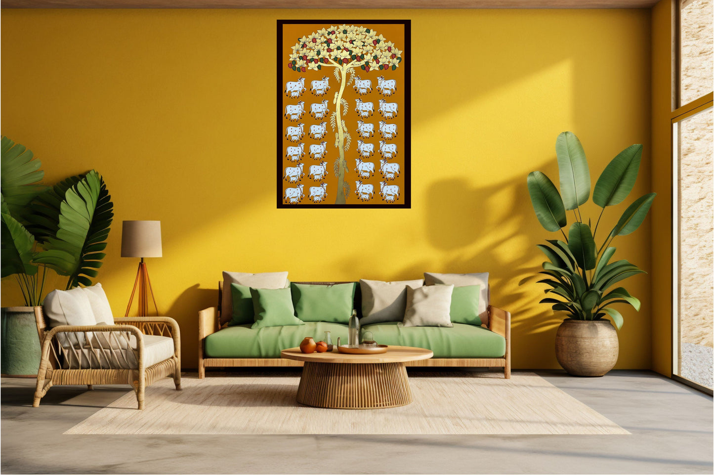 Elegant Canvas Wall Art for Living Room, Bedroom, Office - Modern Abstract Paintings - Framed Decorative Art