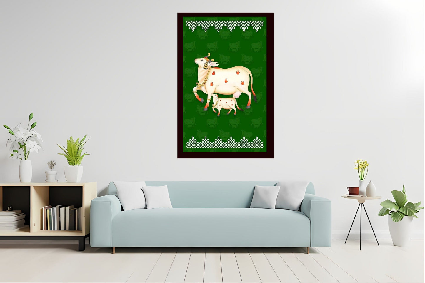 Elegant Canvas Wall Art for Living Room, Bedroom, Office - Modern Abstract Paintings - Framed Decorative Art