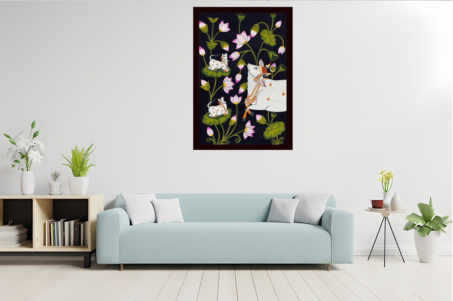 Elegant Canvas Wall Art for Living Room, Bedroom, Office - Modern Abstract Paintings - Framed Decorative Art