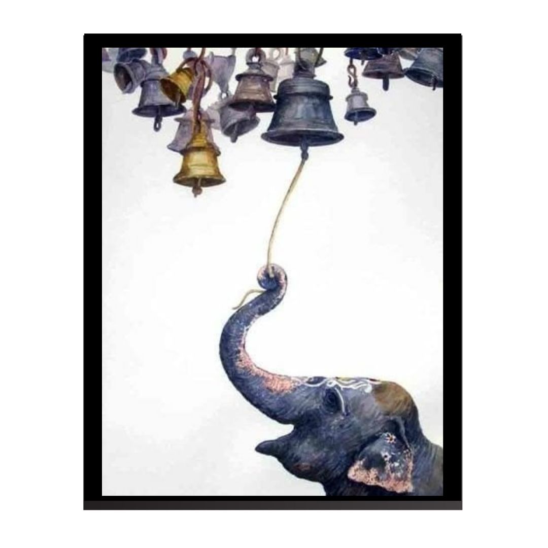 Elegant Canvas Wall Art for Living Room, Bedroom, Office - Modern Abstract Paintings - Framed Decorative Art