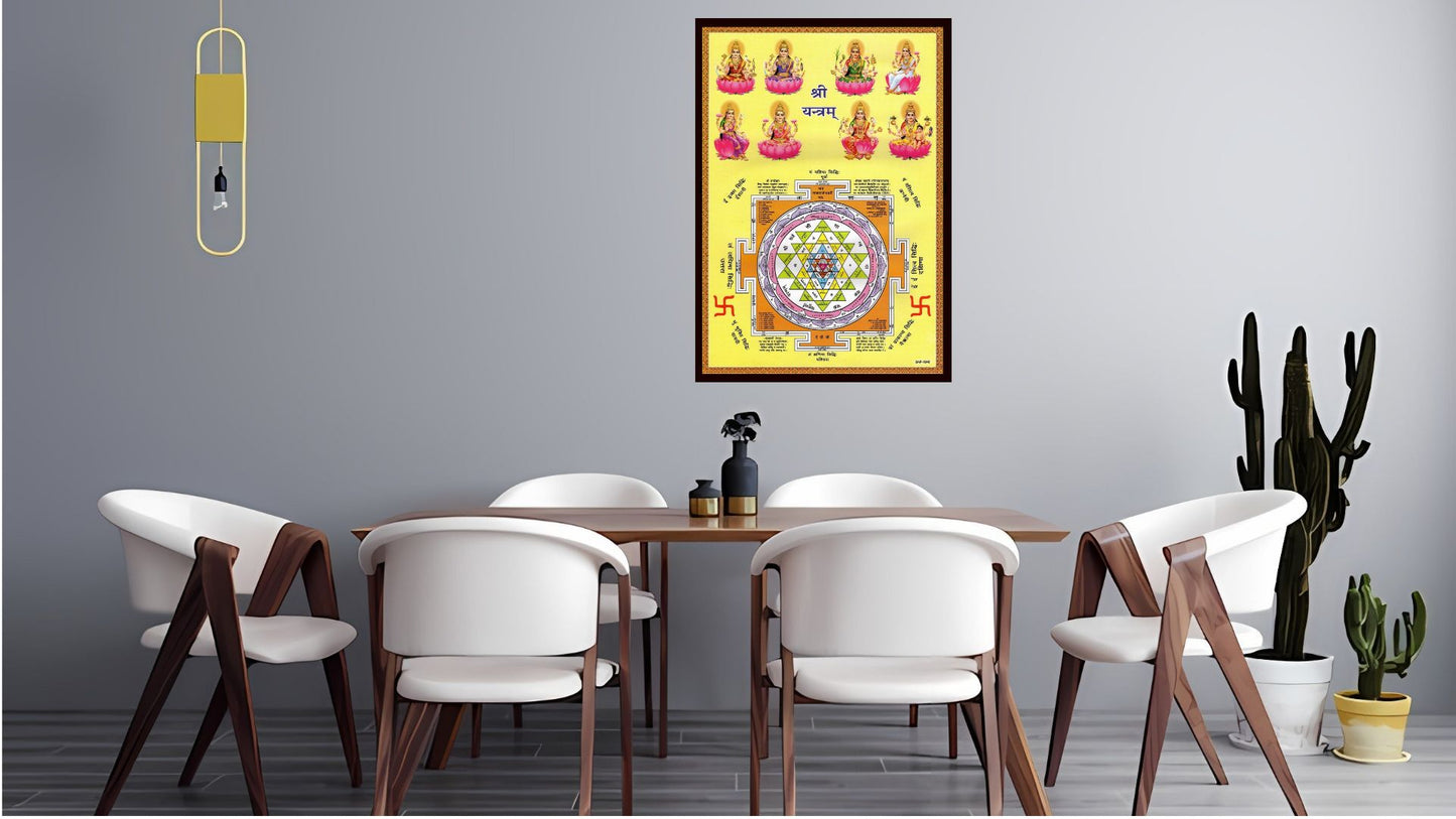 Shri Yantra Shri Lakshmi Mata Yantra for Prosperity