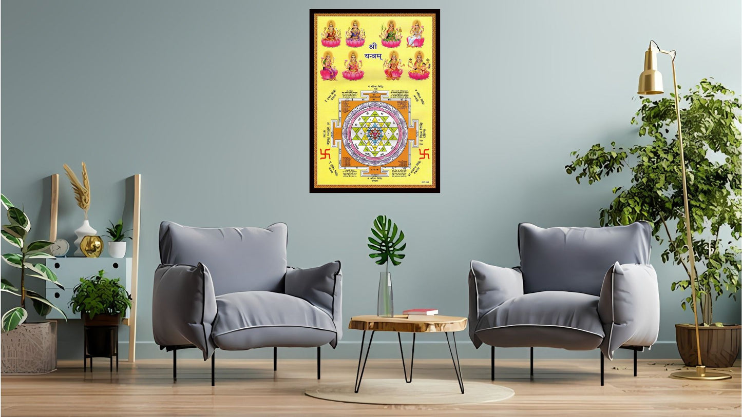 Shri Yantra Shri Lakshmi Mata Yantra for Prosperity