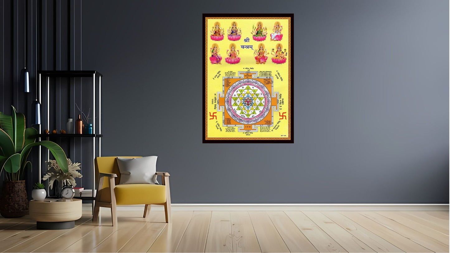 Shri Yantra Shri Lakshmi Mata Yantra for Prosperity