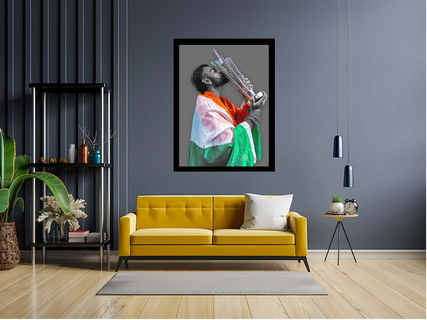 Virat Kohli Photo Frame, Poster Canvas – Premium Cricket Memorabilia