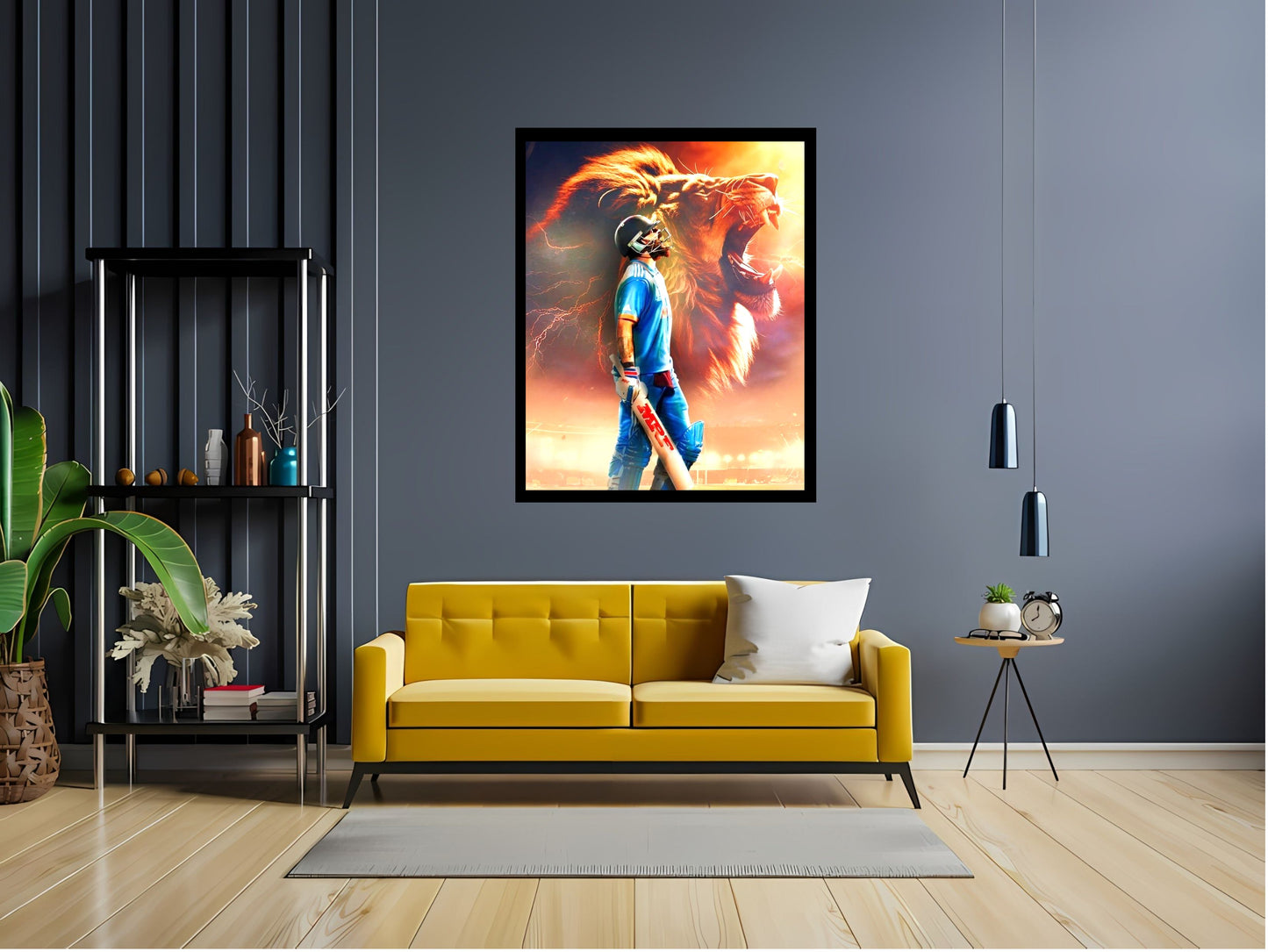 Virat Kohli Photo Frame, Poster Canvas – Premium Cricket Memorabilia