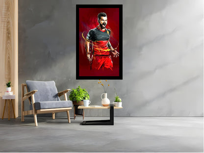 Virat Kohli Photo Frame, Poster Canvas  – Premium Cricket Memorabilia