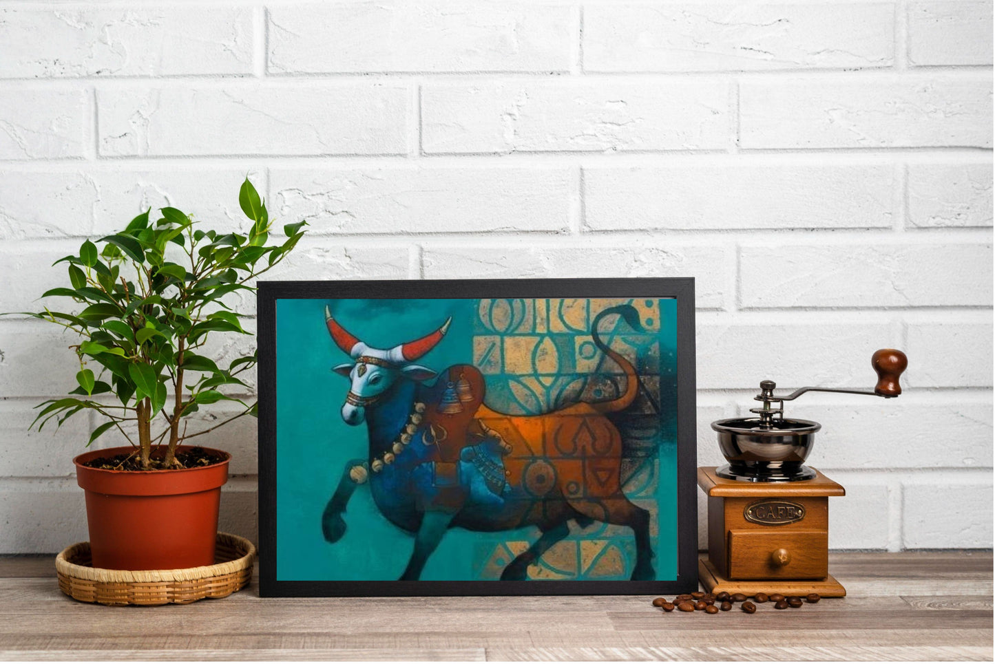 Elegant Canvas Wall Art for Living Room, Bedroom, Office - Modern Abstract Paintings - Framed Decorative Art