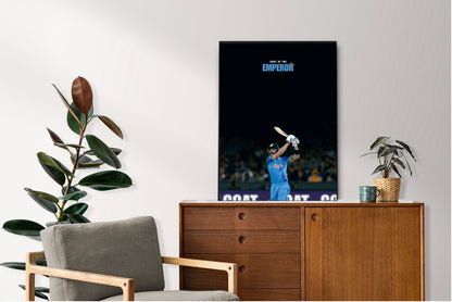Virat Kohli Photo Frame, Poster Canvas  – Premium Cricket Memorabilia