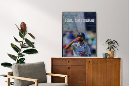 Virat Kohli Photo Frame, Poster Canvas  – Premium Cricket Memorabilia