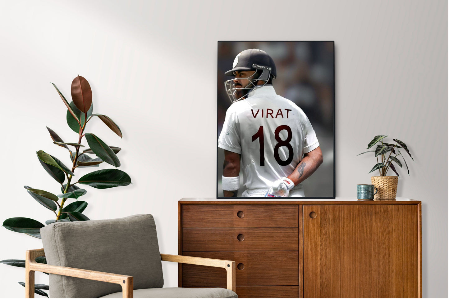 Virat Kohli Photo Frame, Poster Canvas  – Premium Cricket Memorabilia