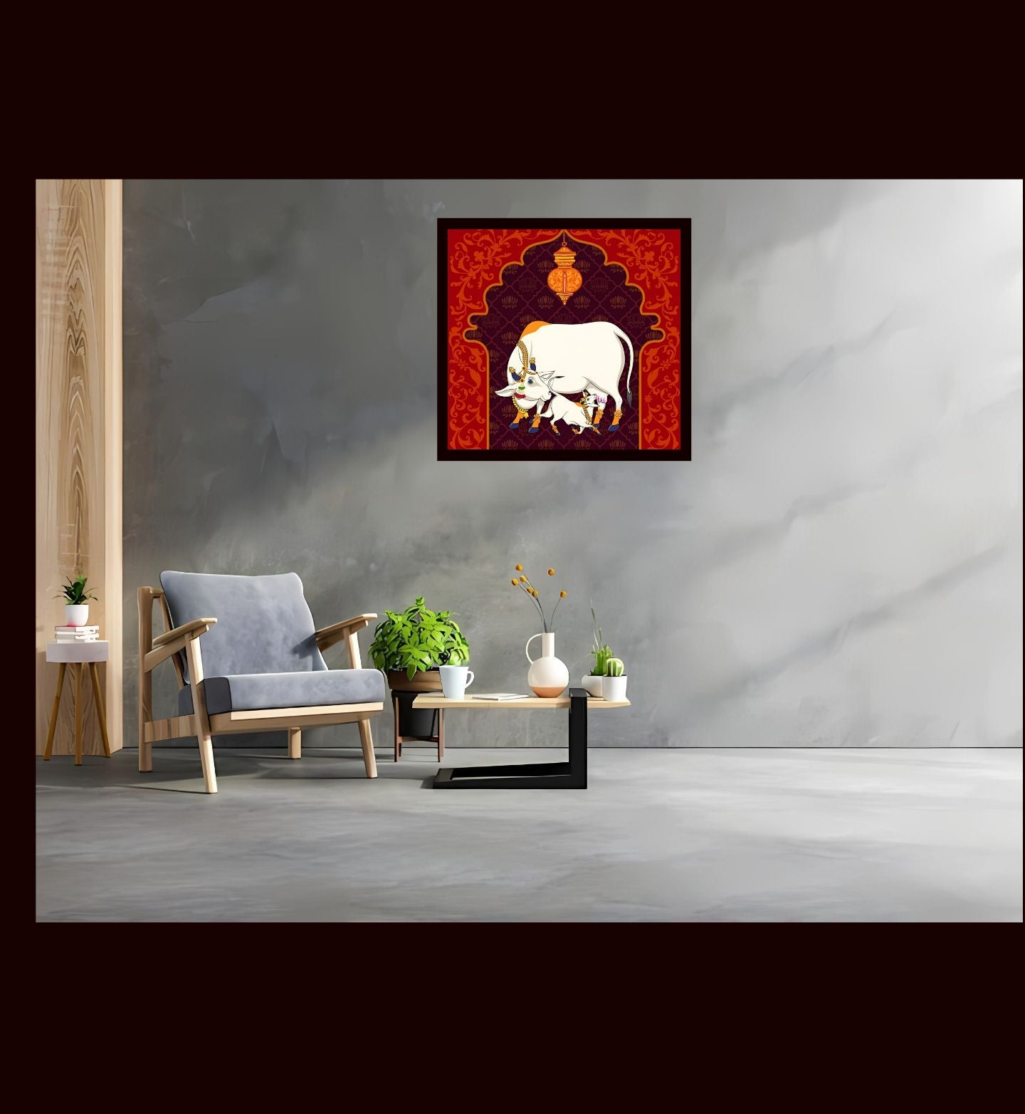 Elegant Canvas Wall Art for Living Room, Bedroom, Office - Modern Abstract Paintings - Framed Decorative Art
