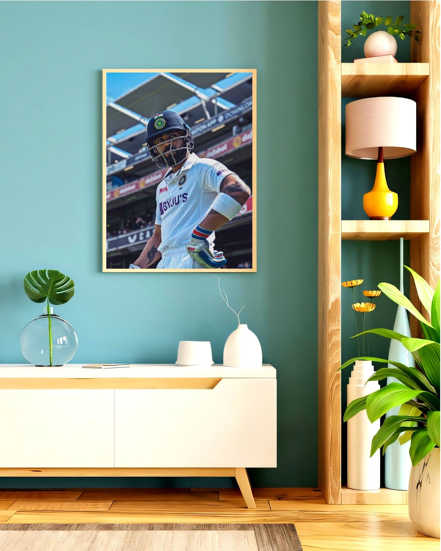 Virat Kohli Photo Frame, Poster Canvas  – Premium Cricket Memorabilia