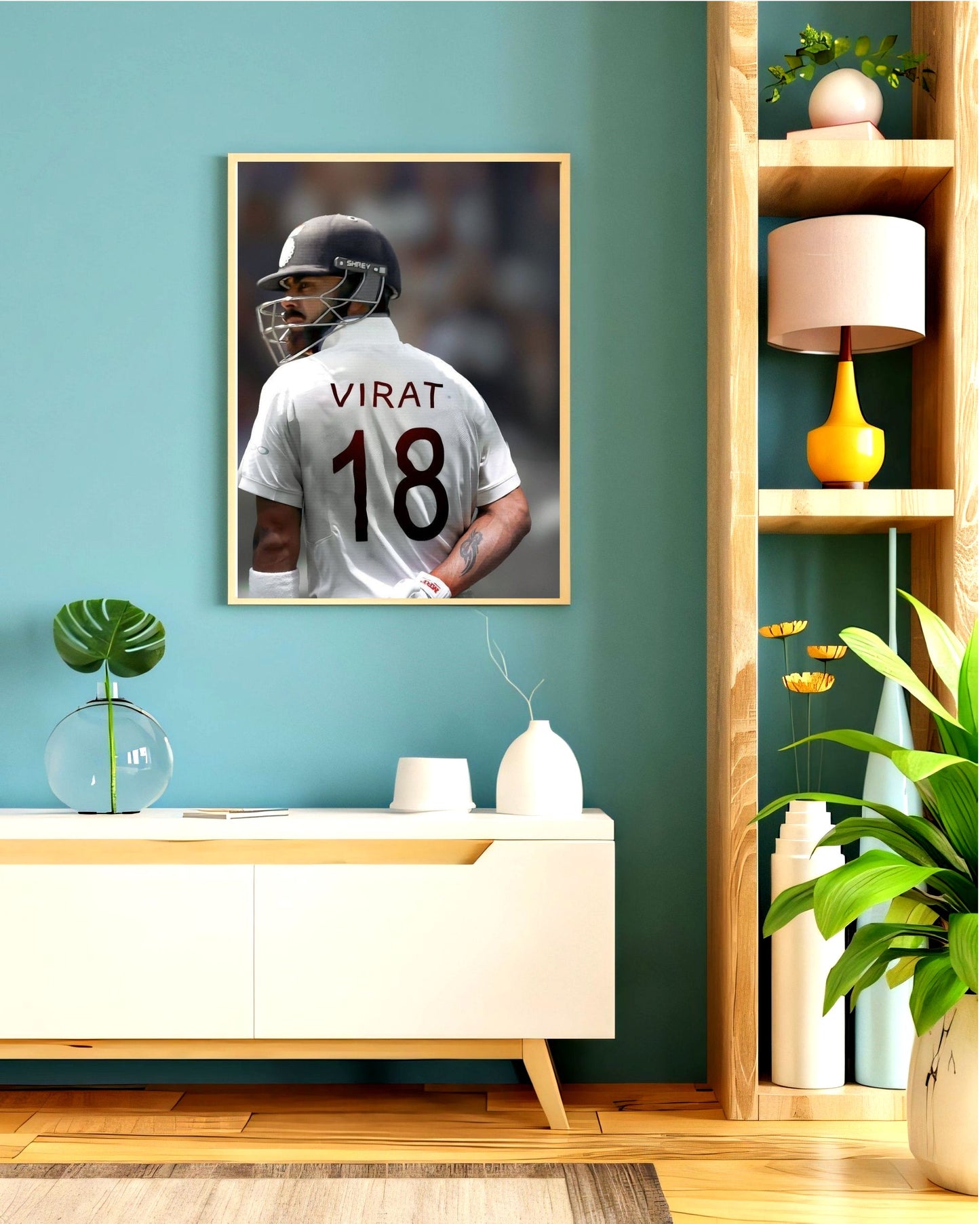 Virat Kohli Photo Frame, Poster Canvas  – Premium Cricket Memorabilia