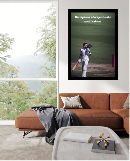 Virat Kohli Photo Frame, Poster Canvas  – Premium Cricket Memorabilia