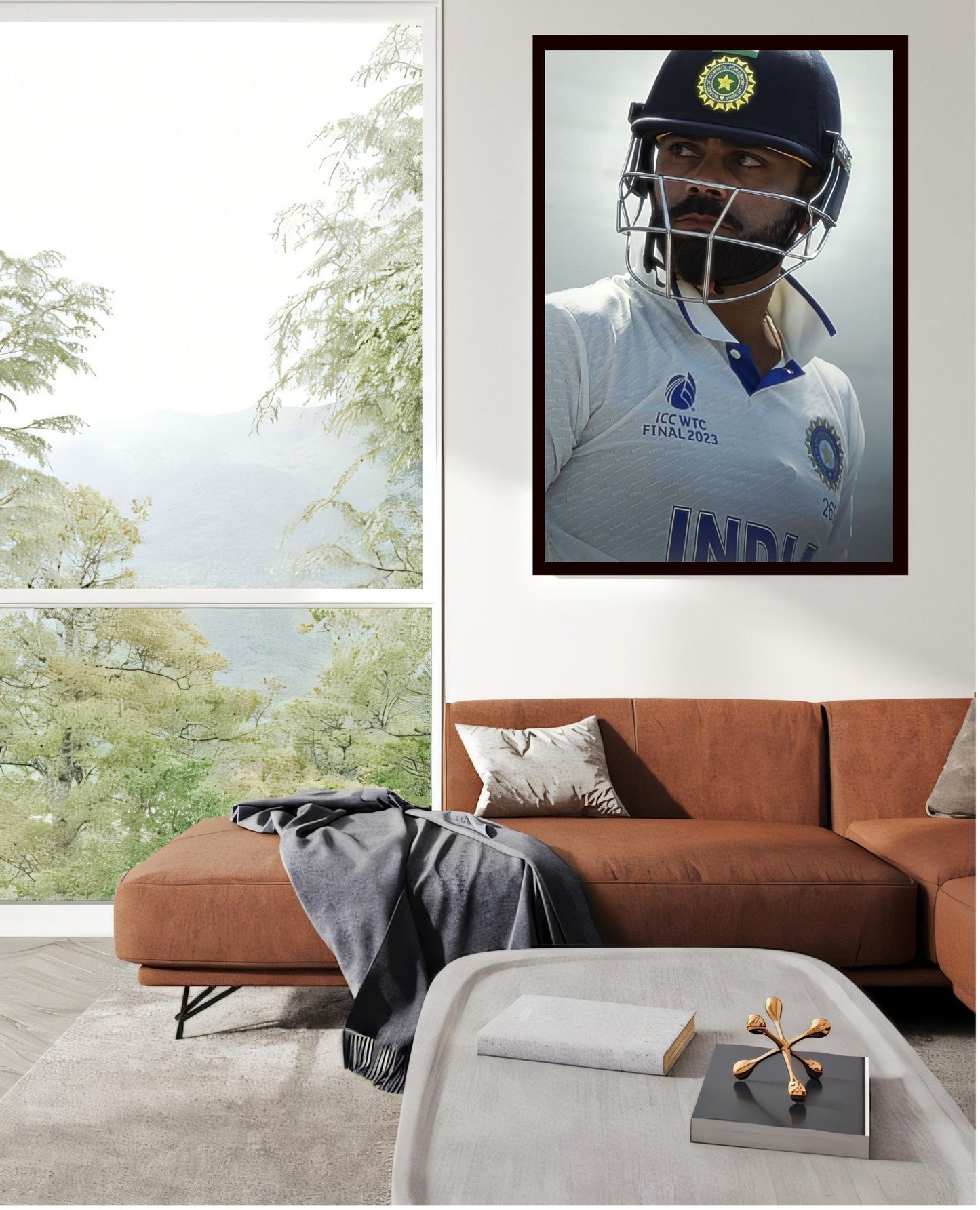 Virat Kohli Photo Frame, Poster Canvas  – Premium Cricket Memorabilia