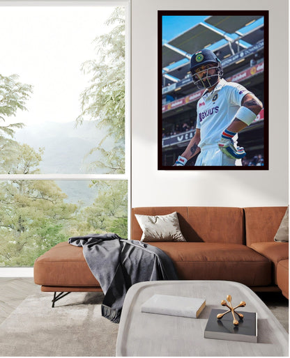 Virat Kohli Photo Frame, Poster Canvas  – Premium Cricket Memorabilia