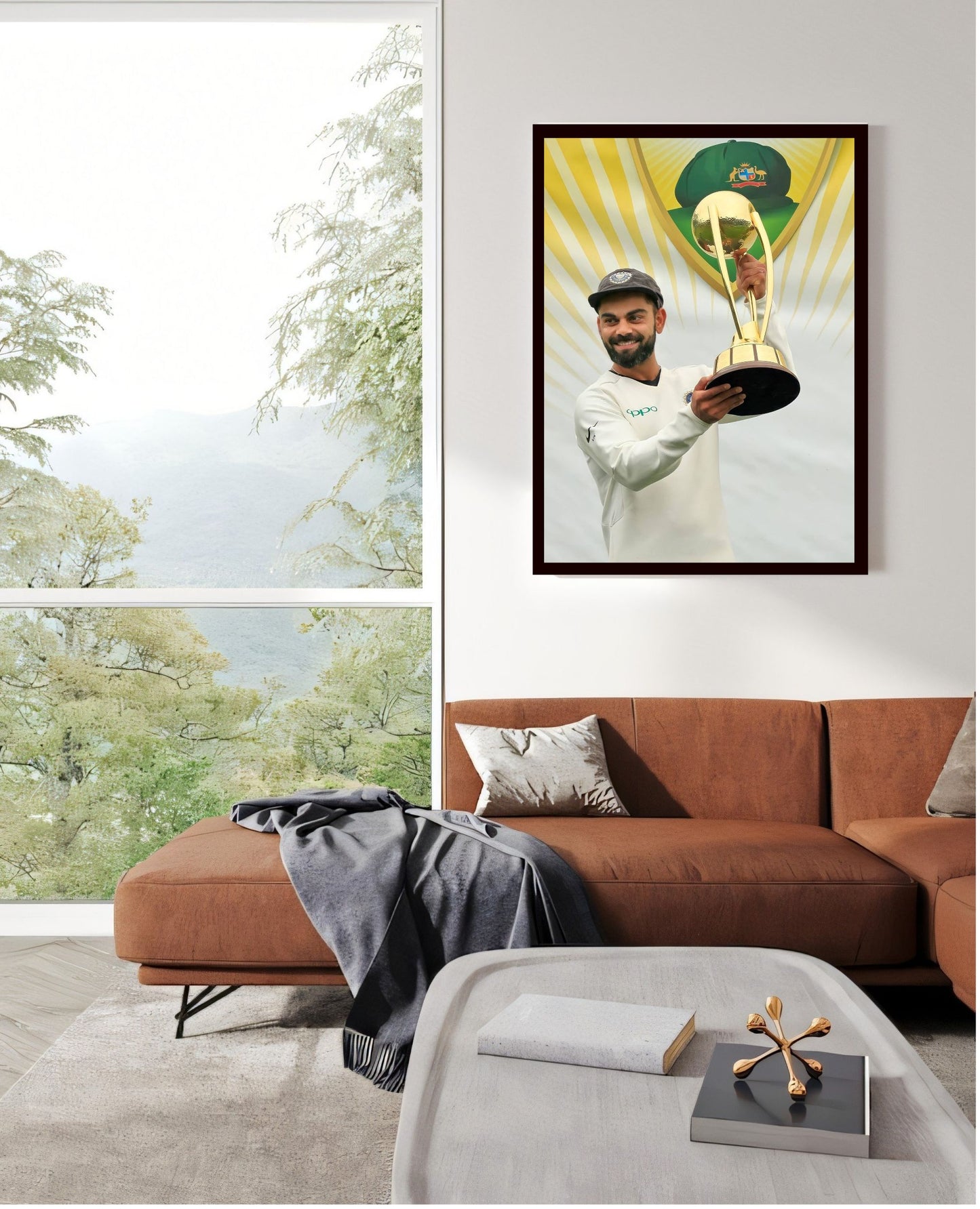 Virat Kohli Photo Frame, Poster Canvas  – Premium Cricket Memorabilia