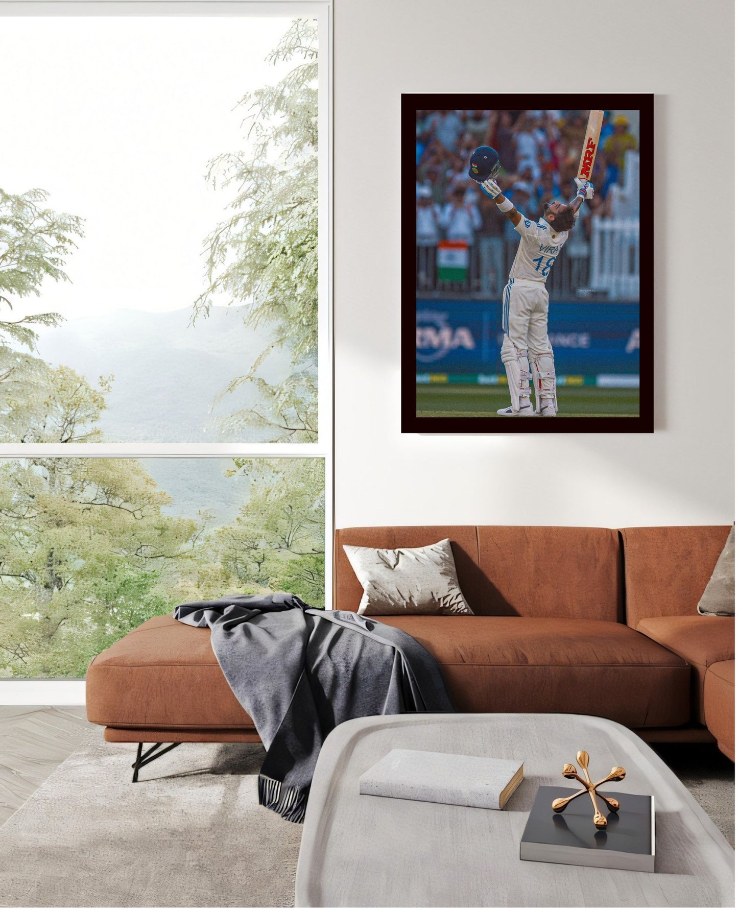 Virat Kohli Photo Frame, Poster Canvas  – Premium Cricket Memorabilia