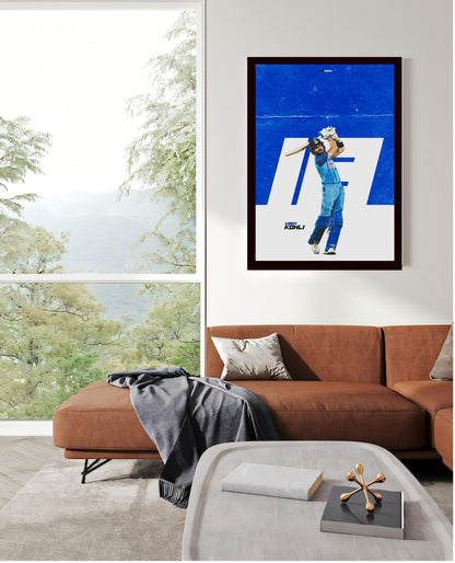 Virat Kohli Photo Frame, Poster Canvas  – Premium Cricket Memorabilia