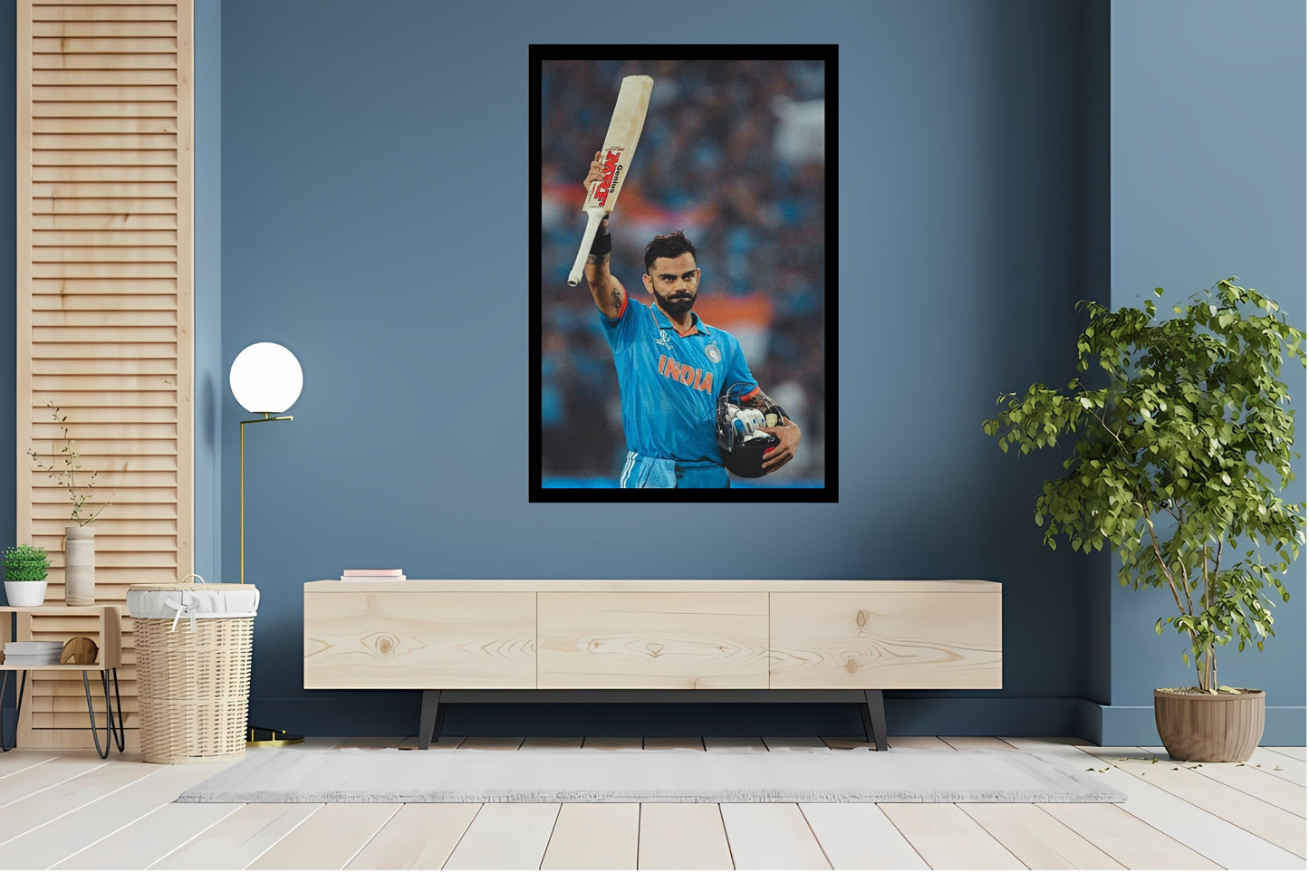 Virat Kohli Photo Frame, Poster Canvas  – Premium Cricket Memorabilia