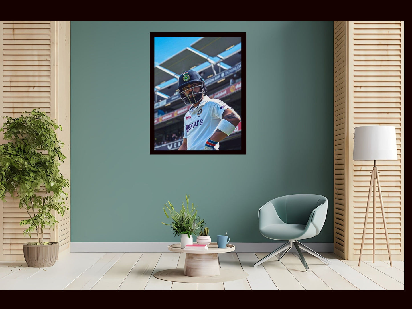 Virat Kohli Photo Frame, Poster Canvas  – Premium Cricket Memorabilia