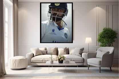 Virat Kohli Photo Frame, Poster Canvas  – Premium Cricket Memorabilia