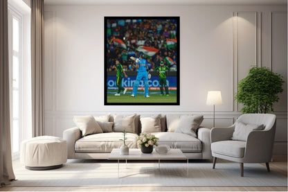 Virat Kohli Photo Frame, Poster Canvas  – Premium Cricket Memorabilia