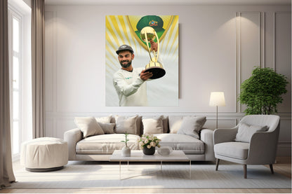 Virat Kohli Photo Frame, Poster Canvas  – Premium Cricket Memorabilia