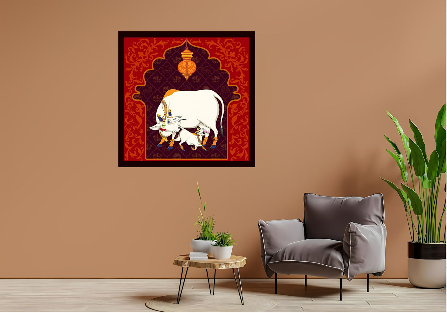 Elegant Canvas Wall Art for Living Room, Bedroom, Office - Modern Abstract Paintings - Framed Decorative Art