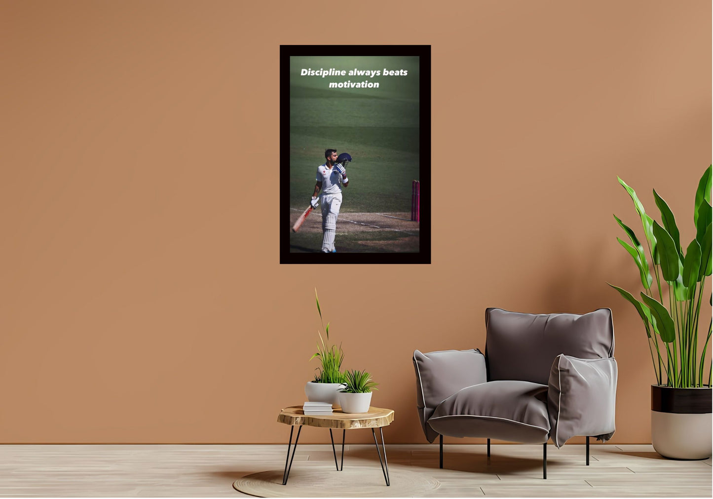 Virat Kohli Photo Frame, Poster Canvas  – Premium Cricket Memorabilia
