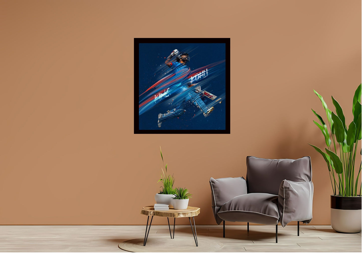 Virat Kohli Photo Frame, Poster Canvas  – Premium Cricket Memorabilia
