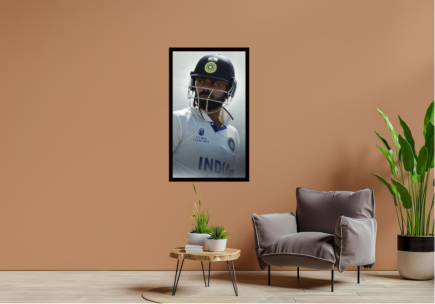 Virat Kohli Photo Frame, Poster Canvas  – Premium Cricket Memorabilia