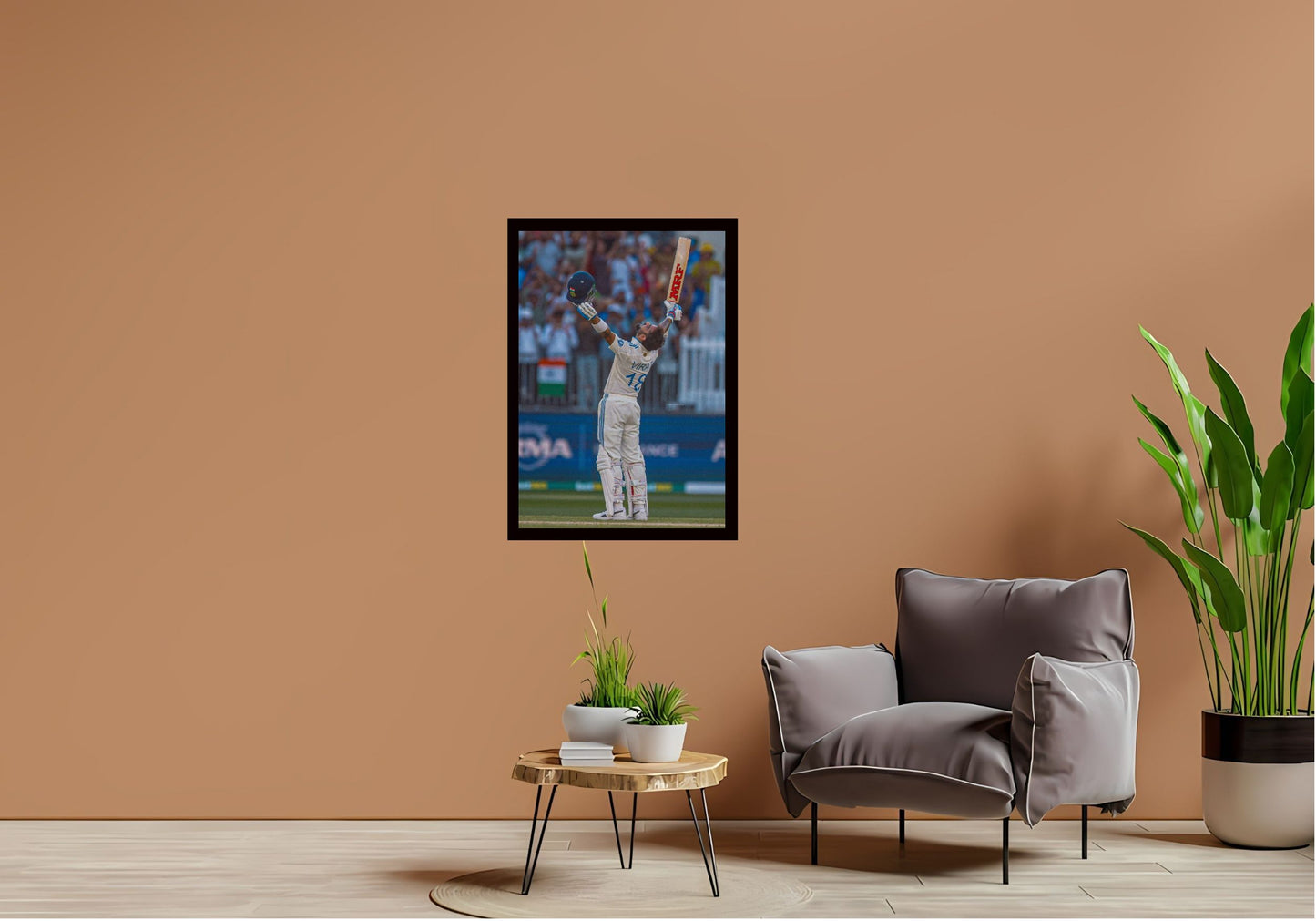Virat Kohli Photo Frame, Poster Canvas  – Premium Cricket Memorabilia