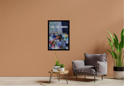 Virat Kohli Photo Frame, Poster Canvas  – Premium Cricket Memorabilia