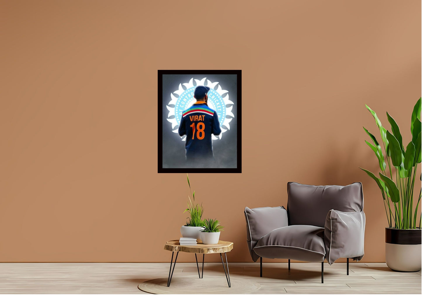 Virat Kohli Photo Frame, Poster Canvas  – Premium Cricket Memorabilia