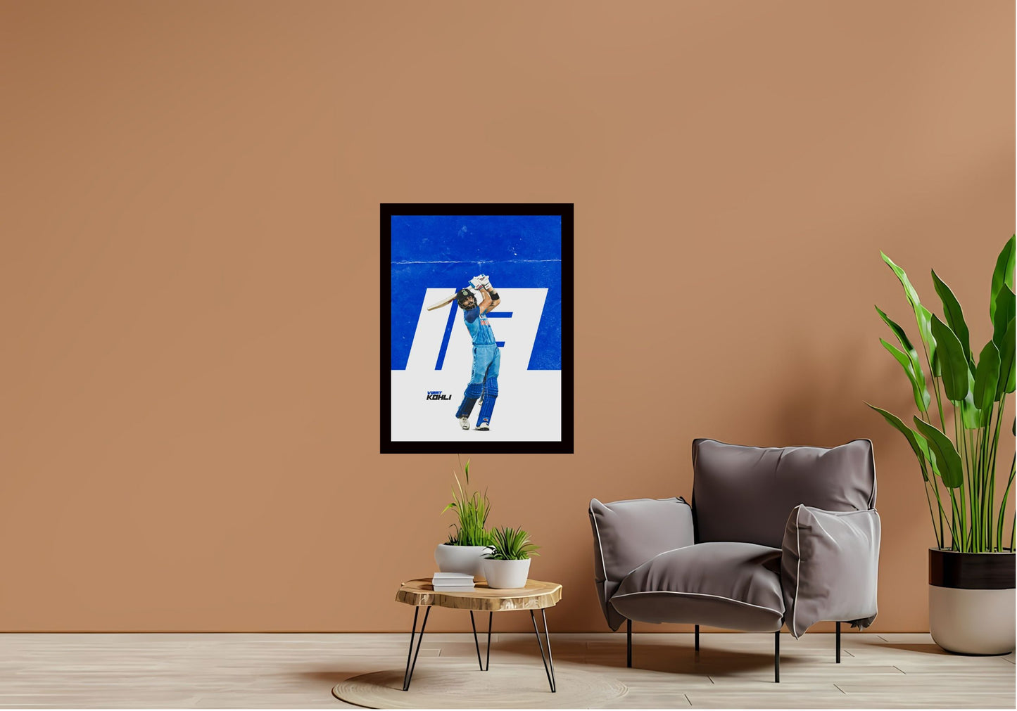 Virat Kohli Photo Frame, Poster Canvas  – Premium Cricket Memorabilia