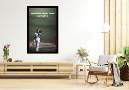 Virat Kohli Photo Frame, Poster Canvas  – Premium Cricket Memorabilia