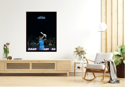 Virat Kohli Photo Frame, Poster Canvas  – Premium Cricket Memorabilia
