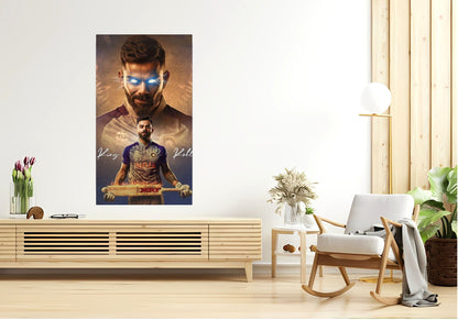 Virat Kohli Photo Frame, Poster Canvas  – Premium Cricket Memorabilia