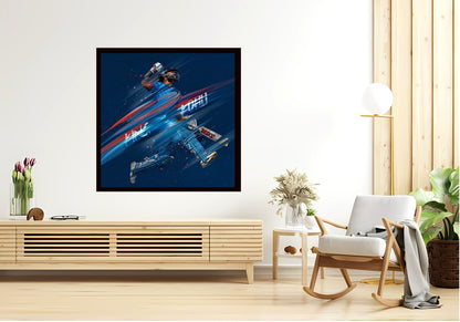 Virat Kohli Photo Frame, Poster Canvas  – Premium Cricket Memorabilia