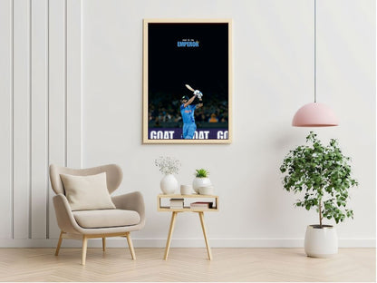 Virat Kohli Photo Frame, Poster Canvas  – Premium Cricket Memorabilia